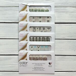NEW Color Street Holiday Nail Set of 6